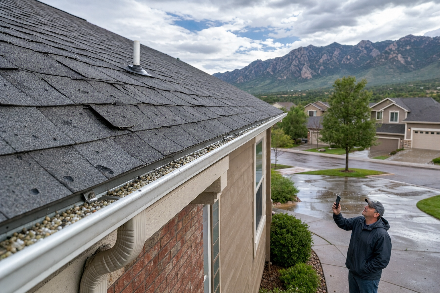 Colorado Springs Hail Damage: 7 Roof Signs
